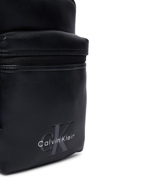Calvin Klein Válltáska Calvin Klein Bold Logo Webbing Sling LV04D3449G Fekete