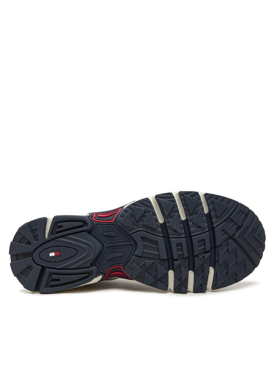 Tommy Jeans Sneakers Tommy Jeans Archive Retro Runner EM0EM01486 Argintiu