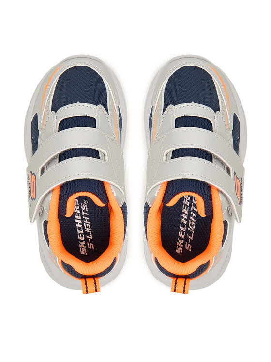 Skechers Снікерcи Skechers S-Lights: Meteor-Lights - Glow Spike 401498N/SLOR Срібний