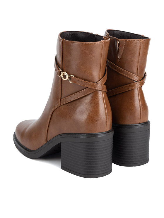 Clara Barson Škornji Clara Barson WYL4017-1 Rjava