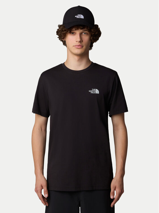 The North Face The North Face Marškinėliai NSE Box NF0A8C4V Juoda Regular Fit