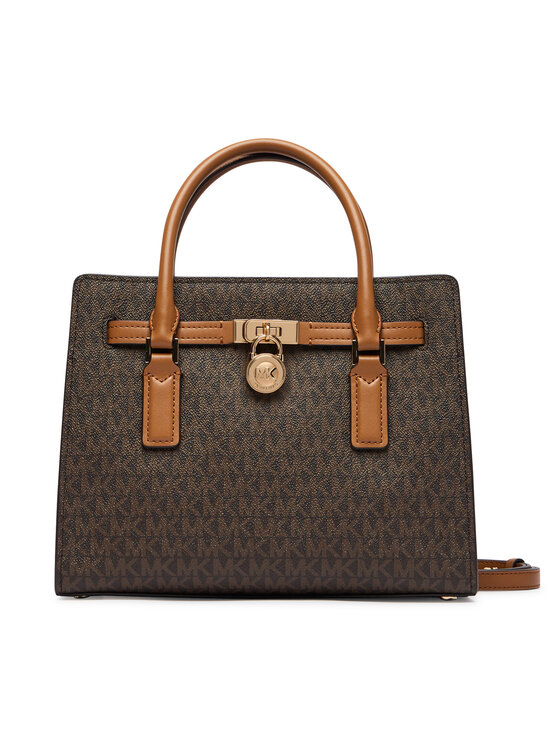 MICHAEL Michael Kors Сумка MICHAEL Michael Kors Hamilton Moderne 30T6GNXS1B Темно-коричневий