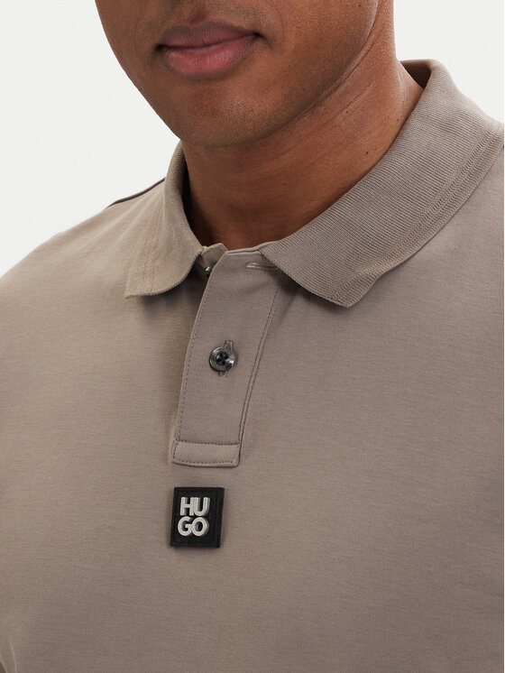 HUGO HUGO Поло Deabono_D 50517638 Бежевий Regular Fit