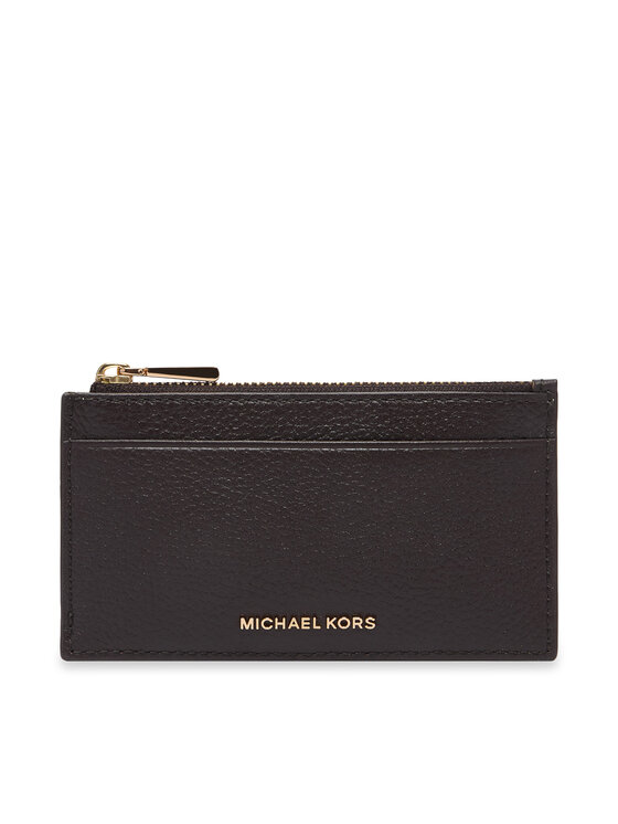 MICHAEL Michael Kors Θήκη πιστωτικών καρτών MICHAEL Michael Kors 32F5GJ6D8L Σκούρο καφέ