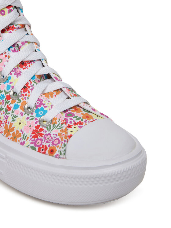 Converse Снікерcи Converse Chuck Taylor All Star Move Platform Mini Flowers A14968C Кольоровий