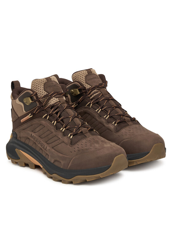 Merrell Trekingová obuv Merrell Moab Speed 2 Leather MID Waterproof J038041 Hnedá