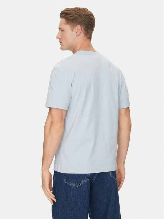 Calvin Klein Calvin Klein T-shirt K10K112749 Svijetloplava Comfort Fit