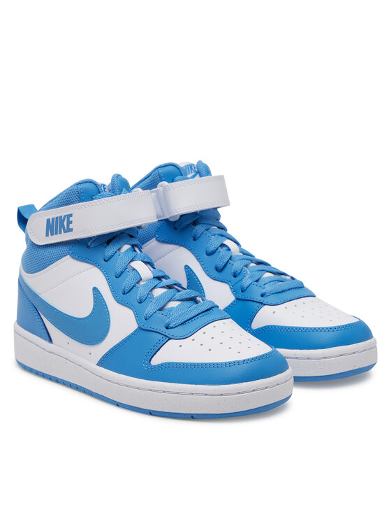 Nike Снікерcи Nike Court Borough Mid 2 (GS) CD7782 Голубий