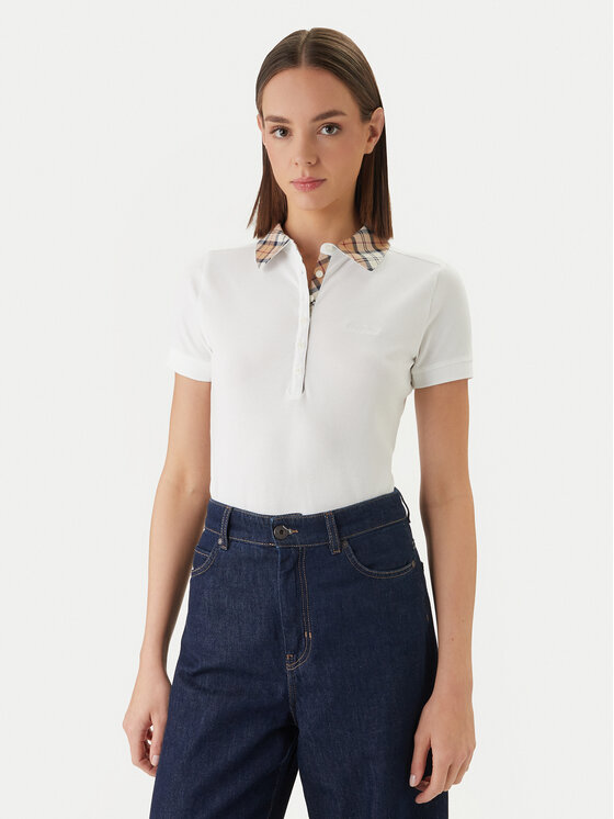 Barbour Barbour Polo Malvern LML0633WH33 Blanco Slim Fit