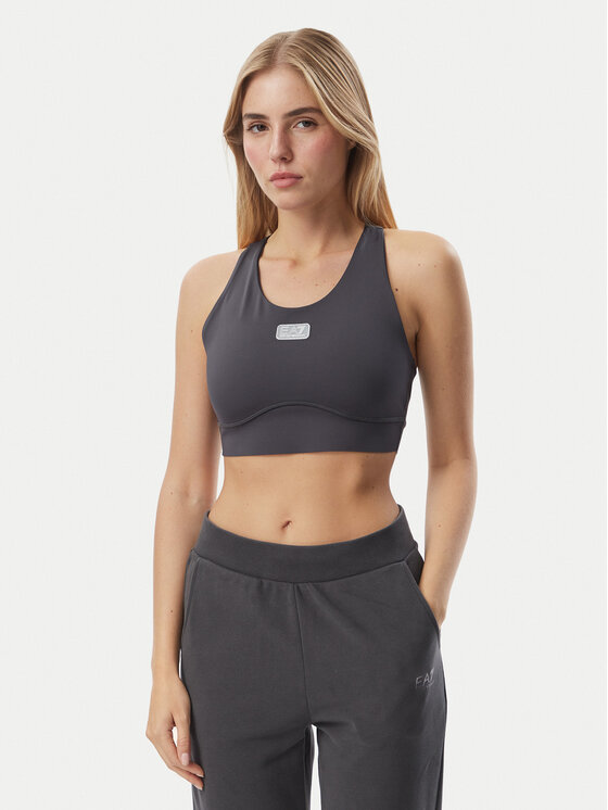 EA7 Emporio Armani EA7 Emporio Armani Sujetador deportivo 7W001339 AF26006 U8117 Gris oscuro