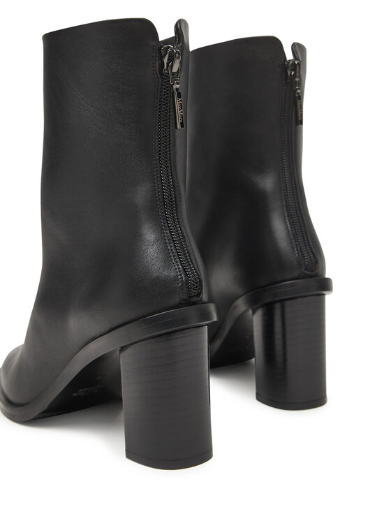 Max Mara Botki Max Mara Midiboot80 25247960726 Czarny