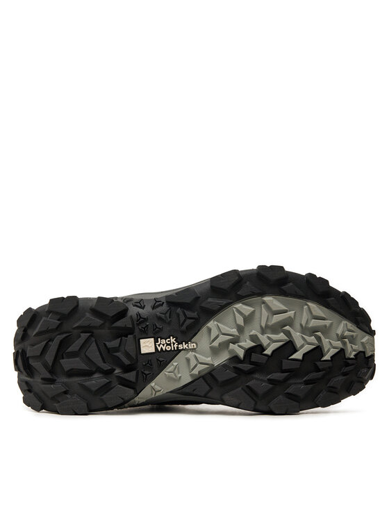 Jack Wolfskin Pārgājienu apavi Jack Wolfskin Vojo Tour Texapore Mid W A62071 Pelēks