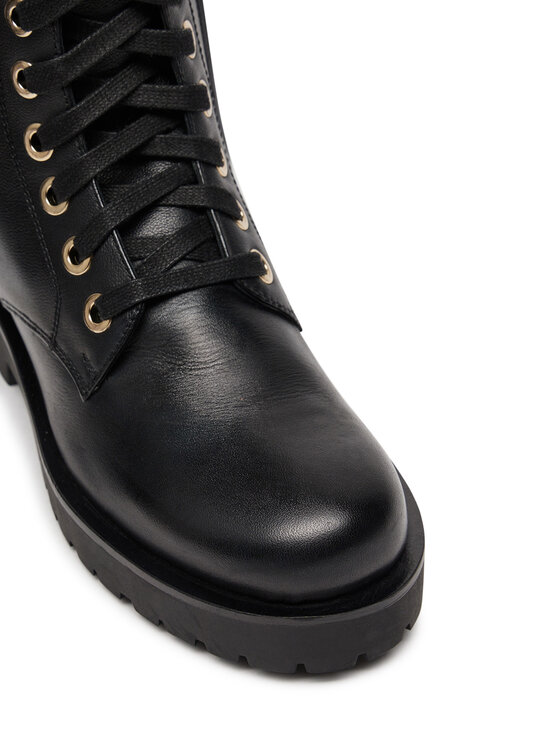 TWINSET Turistická obuv TWINSET 242TCP084 Černá