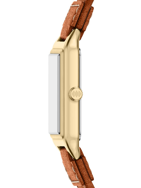 Fossil Zegarek Fossil Raquel  ES5504 Brązowy jasny