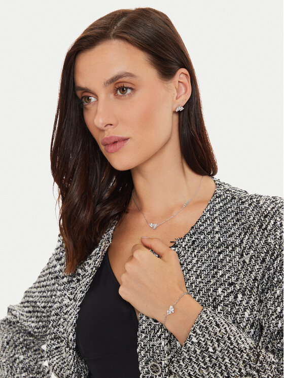 Guess Rokassprādze Guess JUBB04 414JW Sudraba