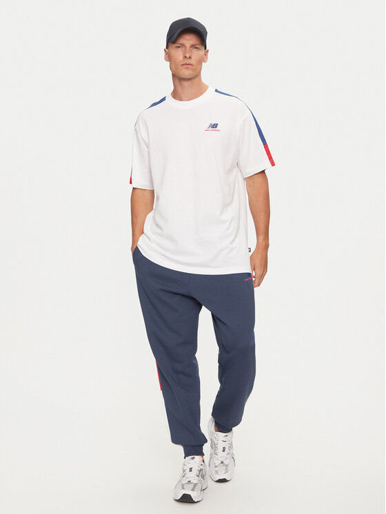 New Balance New Balance Camiseta Classics MT43526NNY Azul Relaxed Fit