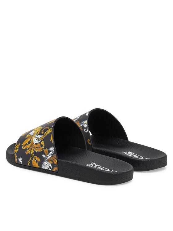 Versace Jeans Couture Шльопанці Versace Jeans Couture 78VA3SQ3 Чорний