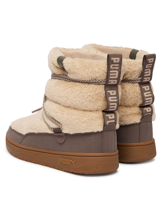 Puma Μπότες Χιονιού Puma Snowbae Suede Wns 402175 Μπεζ