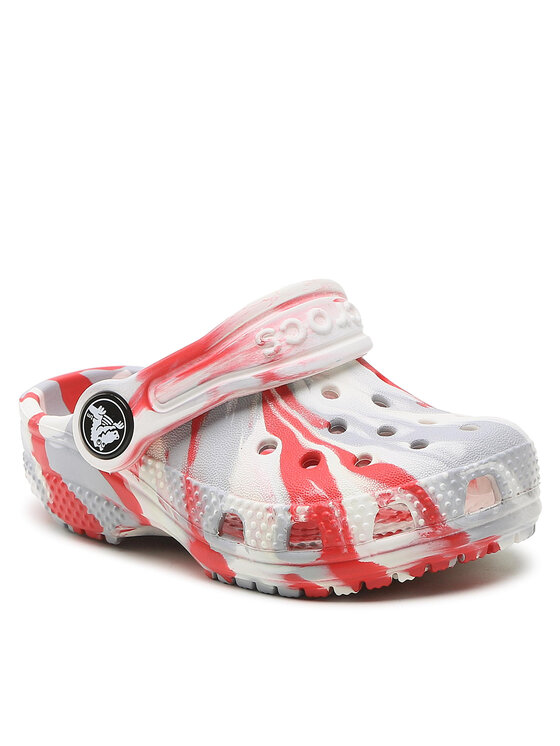 Crocs Papucs Crocs Classic Marbled Clog T 206838 Fehér