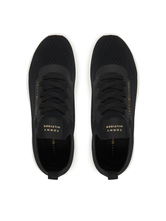Tommy Hilfiger Sneakers Tommy Hilfiger Th Knit Extralight Runner FW0FW09112 Negru