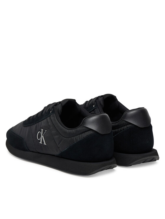 Calvin Klein Sportcipők Calvin Klein Retro Runner Ess Mix Mat YM0YM01361 Fekete