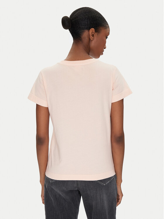 PINKO PINKO Футболка 100373 A228 Рожевий Regular Fit