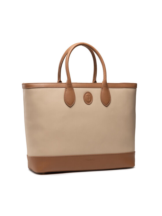 Trussardi Torebka Trussardi Clavel Weekender 75B01308 Beżowy