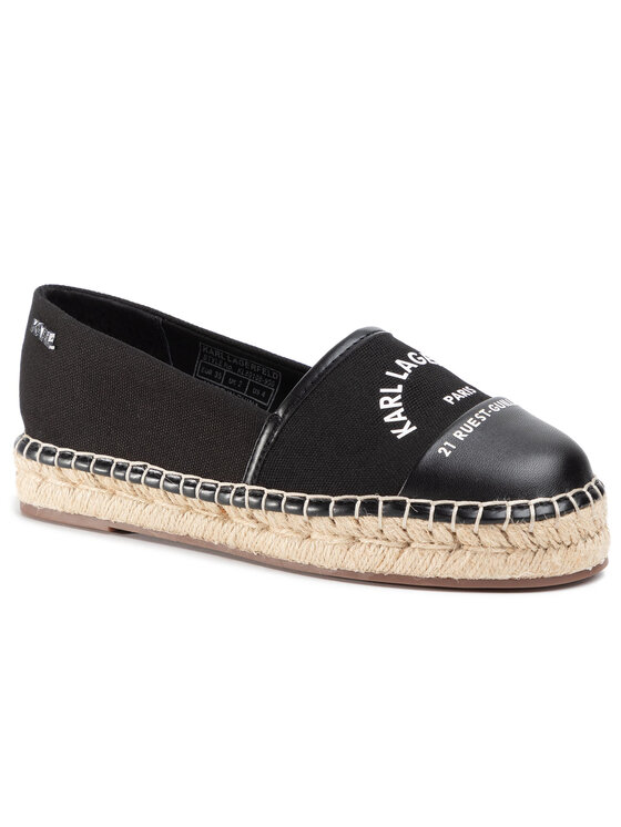 KARL LAGERFELD Еспадрильї KARL LAGERFELD KL80108 Чорний