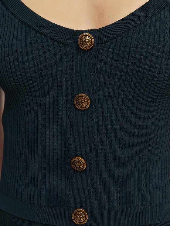 Guess Guess Топ W5YR10 Z0130 Зелений Regular Fit