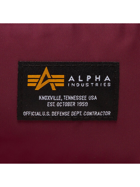 Alpha Industries Сумка на пояс﻿ Alpha Industries Crew Carry Bag 196923 Бордовий