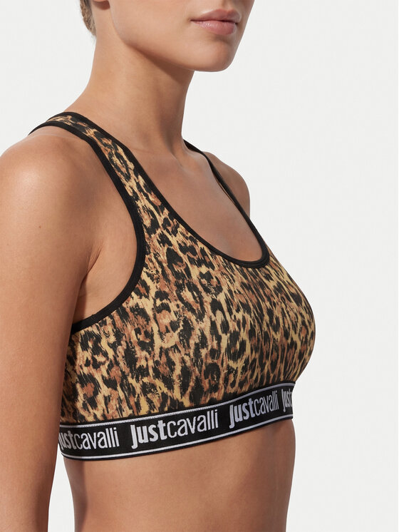 Just Cavalli Just Cavalli Top de sujetador 80PAJU02 CJUT3 Beis