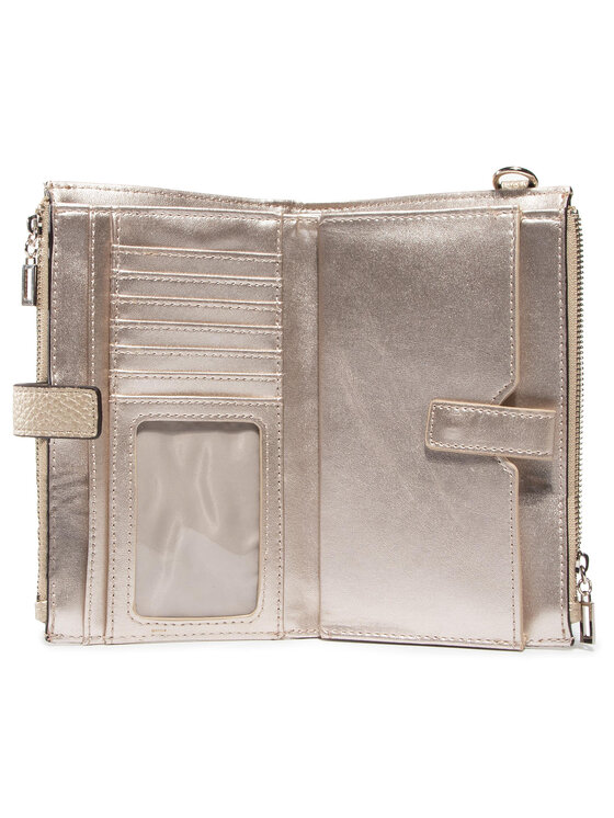 Guess Portofel Guess Uptown Chic (MG) Slg SWMG73 01570 Auriu