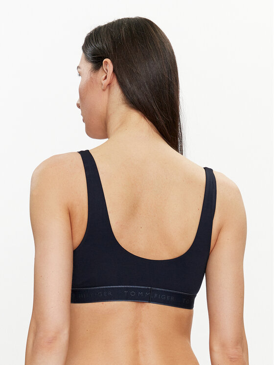 Tommy Hilfiger Tommy Hilfiger Sportinė liemenėlė UW0UW04746 Tamsiai mėlyna