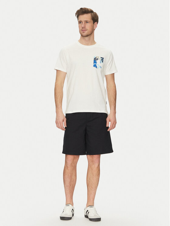 Blend Blend Camiseta 20718297 Blanco Regular Fit