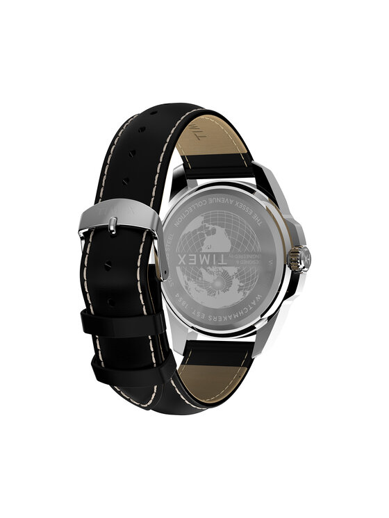 Timex Годинник Timex Essex TW2Y20600 Чорний