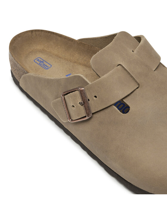 Birkenstock Klapki Birkenstock Boston SFB LEOI 1018147 Brązowy