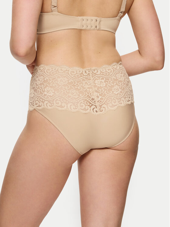 Triumph Triumph Klasikinės kelnaitės aukštu juosmeniu Amourette 10210675 Smėlio