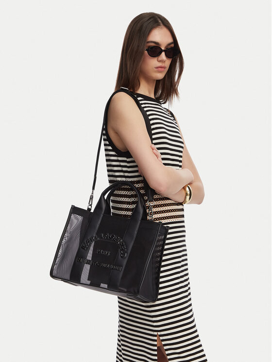 KARL LAGERFELD Táska KARL LAGERFELD B2W50006 Fekete