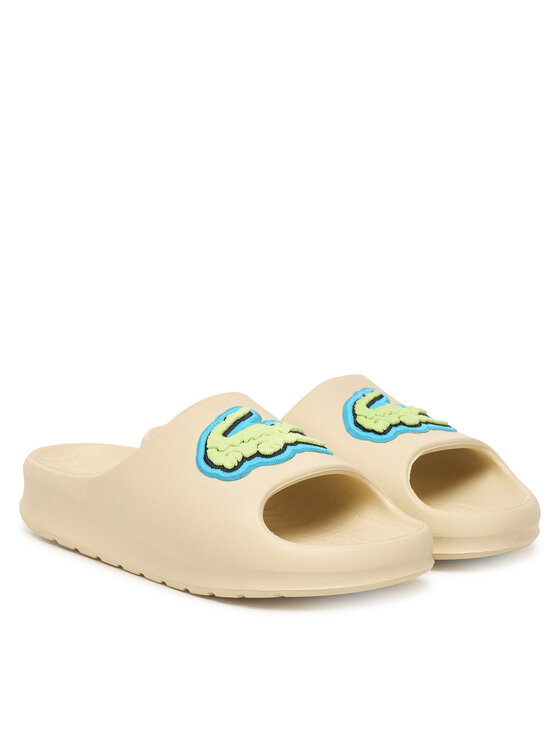 Lacoste Şlapi Lacoste Serve Slides 2.0 51CFA0008 2Q9 Crem