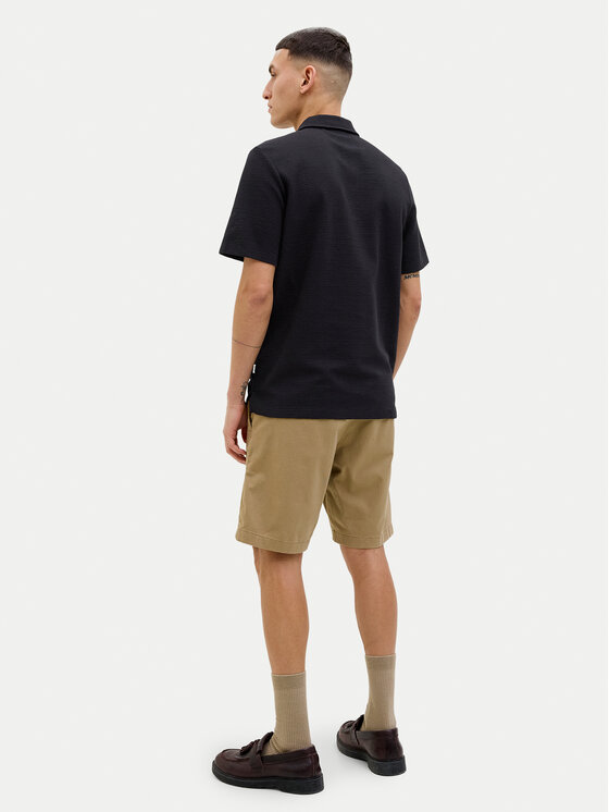Jack & Jones Jack & Jones Поло Benja 12269338 Чорний Regular Fit