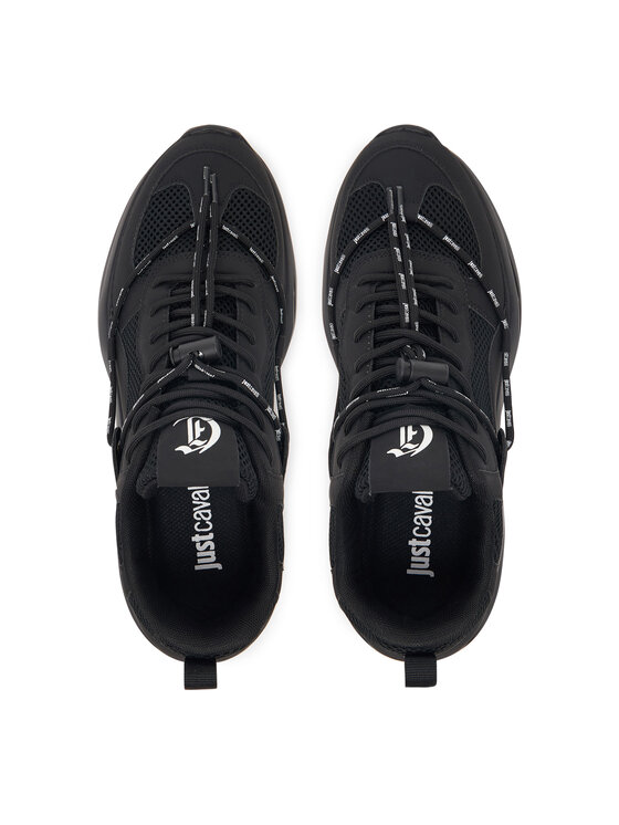 Just Cavalli Снікерcи Just Cavalli 80QA3SV2 ZSE47 Чорний