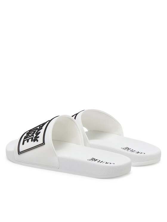 Versace Jeans Couture Шльопанці Versace Jeans Couture 78YA3SQ3 Білий