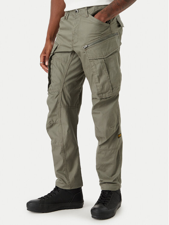 G-STAR G-Star Raw Hlače iz tkanine Rovic D02190-D387 Zelena Tapered Fit
