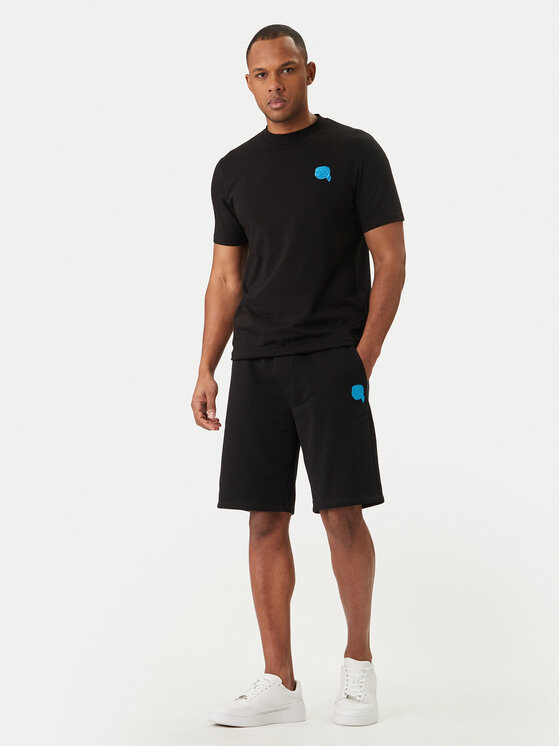 KARL LAGERFELD KARL LAGERFELD Camiseta 755049 562235 Negro Regular Fit