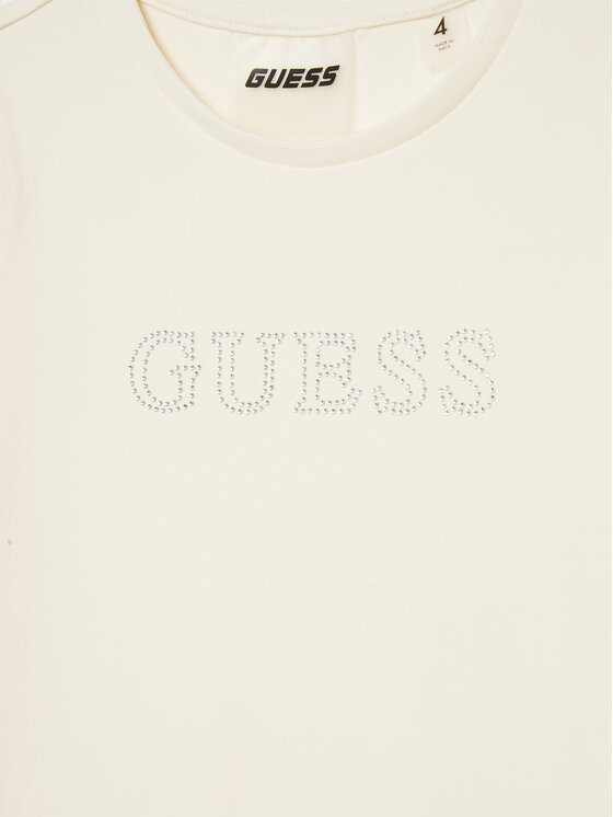 Guess Guess Футболка J4RI49 J1314 Бежевий Regular Fit