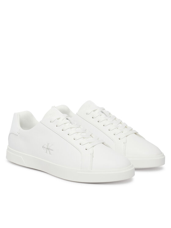Calvin Klein Sneakers Calvin Klein Low Pro Cups Lth Ml HW0HW03146 Alb