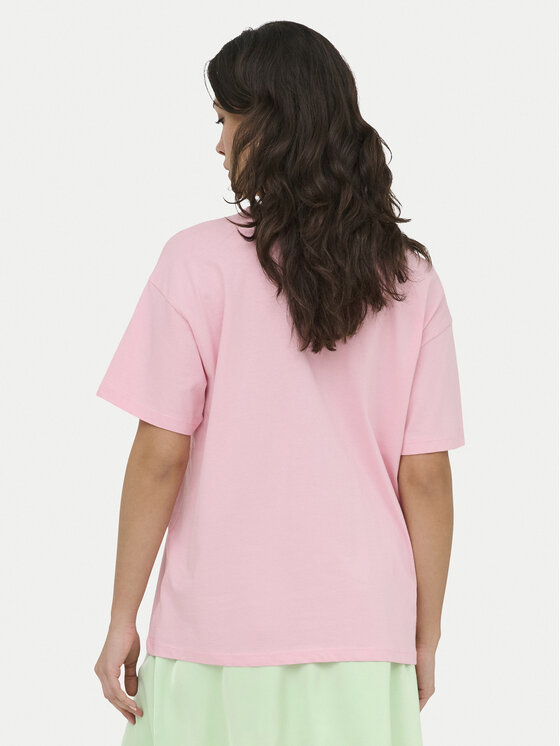 ONLY ONLY Camiseta Vivvi 15346761 Rosa Regular Fit