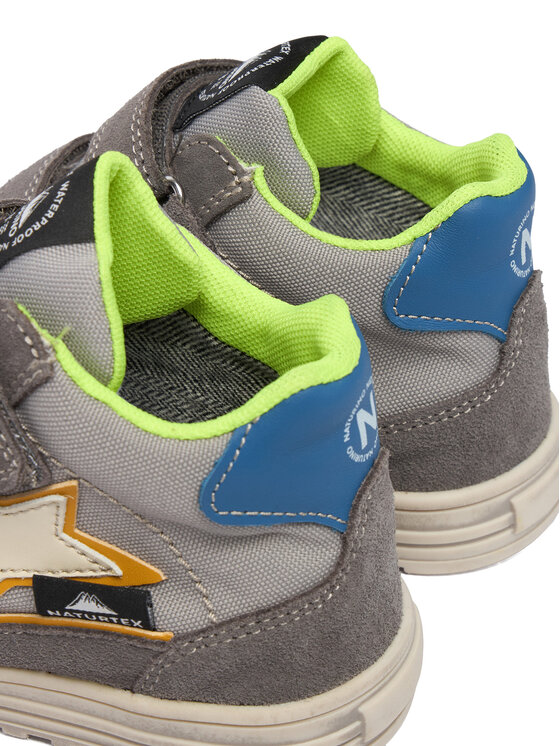 Naturino Sneakersy Naturino Hess 3 Vl Wp. 2018595-02-1B06 S Sivá