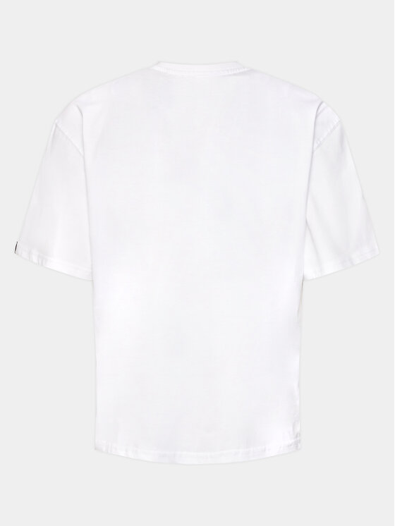 Alpha Industries Alpha Industries T-shirt College 146501 Bijela Relaxed Fit