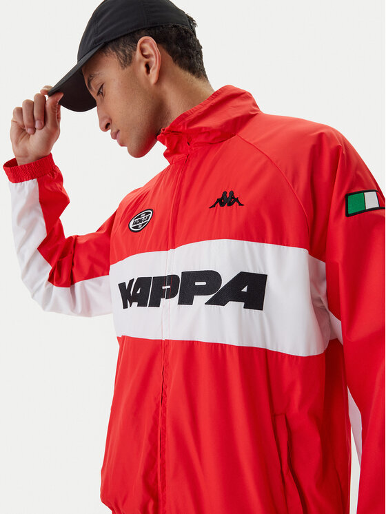Kappa Kappa Széldzseki Authentic Sullix 382568W Piros Oversize